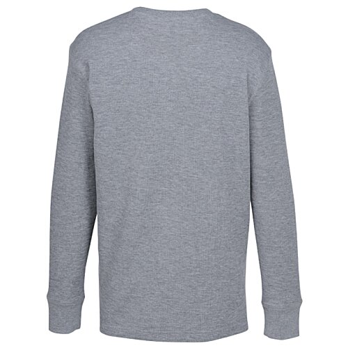 Additional Image 1 - a grey long sleeved shirt