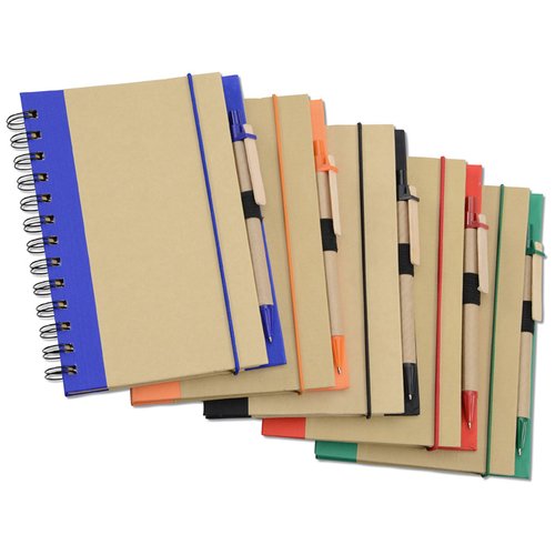 Additional Image 2 - a group of notebooks in a row