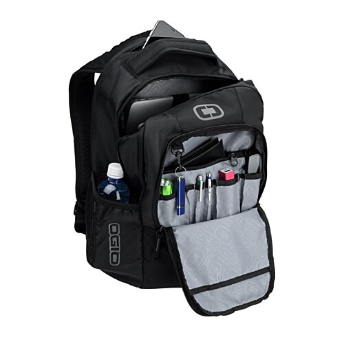 Additional Image 3 - a black backpack with a pocket