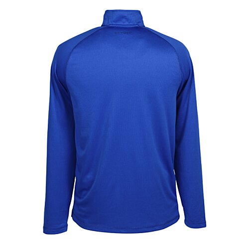 Additional Image 1 - a blue long sleeved shirt