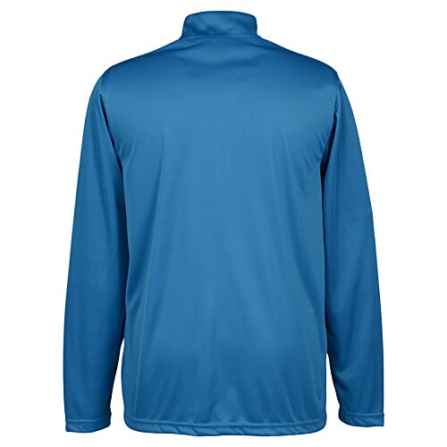 Additional Image 1 - a blue long sleeved shirt