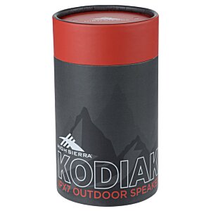 Additional Image 3 - a black and red cylinder with a red lid