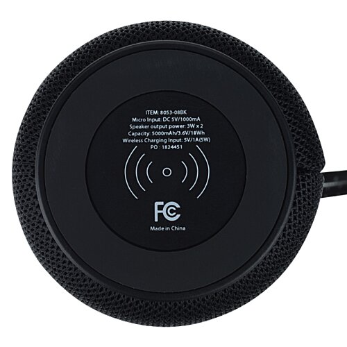 Additional Image 4 - a black circular object with a wire