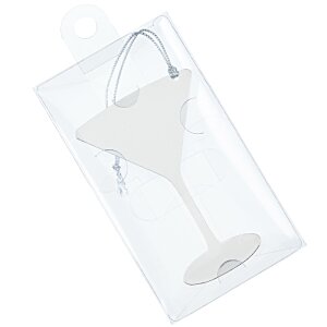 Additional Image 1 - a white glass in a plastic bag