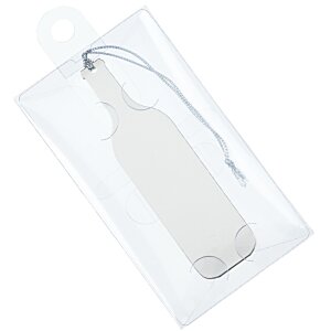 Additional Image 1 - a white tag in a clear plastic bag