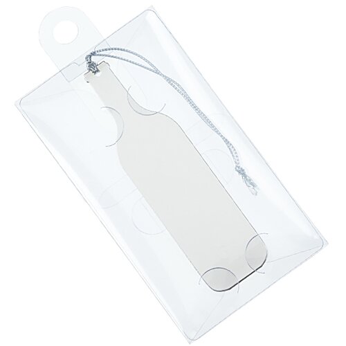 Additional Image 1 - a white tag in a clear plastic bag