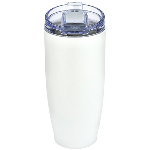 Additional Image 1 - a blue tumbler with a lid