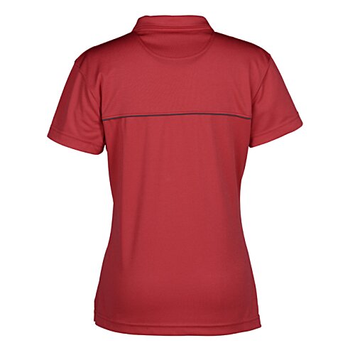 Contrast Piping Performance Polo - Ladies' Image 1 of 2