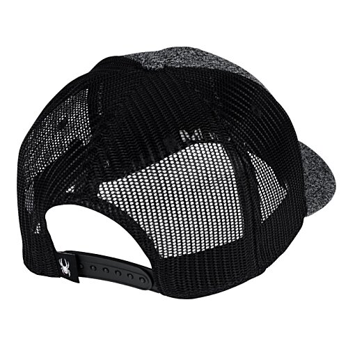 Additional Image 2 - a black hat with a mesh side