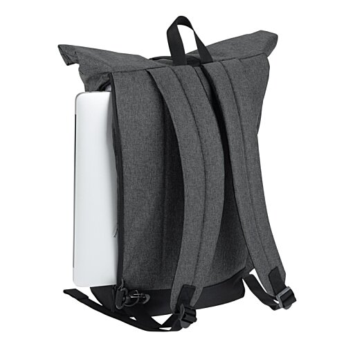 Nomad Rolltop Laptop Backpack - Brand Patch Image 3 of 3