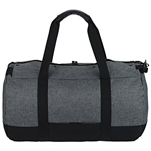 Additional Image 3 - a grey duffel bag with black straps