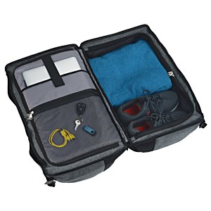 Additional Image 1 - a black case with a blue cloth inside