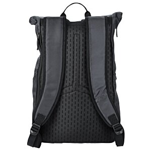Additional Image 2 - a black backpack with straps