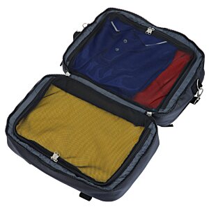 Additional Image 2 - a blue and red suitcase
