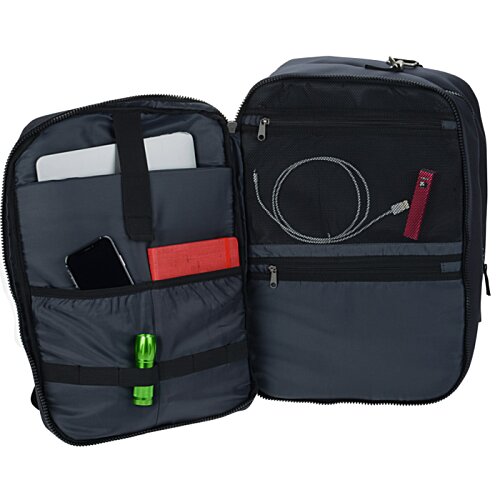 Additional Image 1 - a black bag with a pocket inside