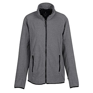 Additional Image 3 - a grey jacket with a zipper