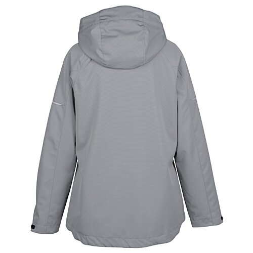 Additional Image 1 - a grey jacket with a hood