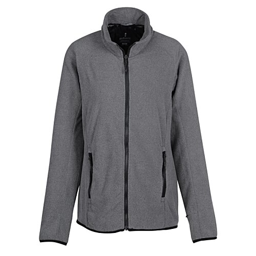 Additional Image 3 - a grey jacket with a zipper