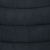 a black puffy fabric