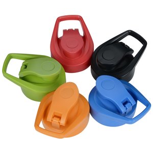 Additional Image 3 - a group of colorful plastic caps