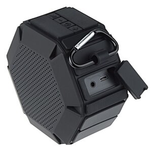 Additional Image 2 - a black plastic object with a black label