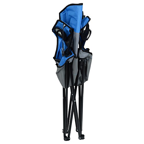 Additional Image 6 - a blue and black baby chair