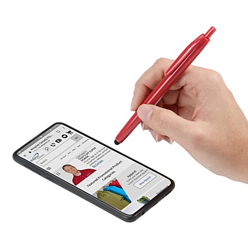 Additional Image 1 - a hand holding a red stylus