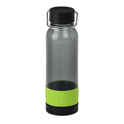 Additional Image 1 - a clear bottle with a green label