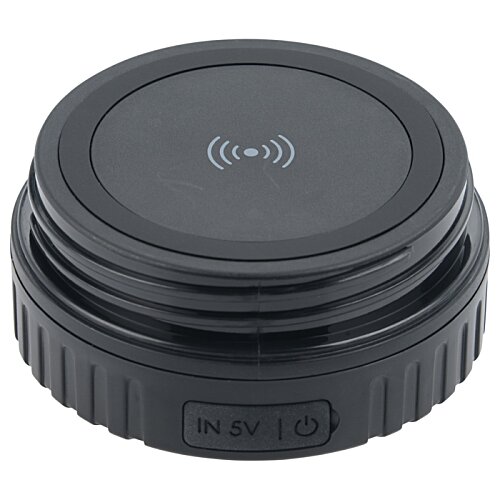 Additional Image 7 - a black round object with a white background