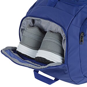 Additional Image 3 - a blue backpack with grey cups inside