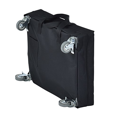 Additional Image 6 - a black suitcase with wheels