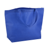 a blue bag on a white background