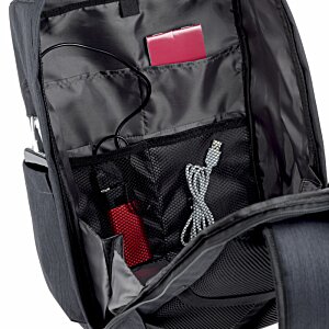 Additional Image 4 - a black bag with a red tag