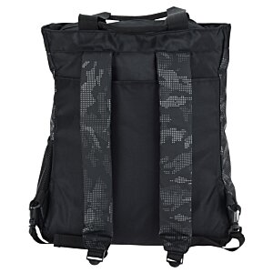 Additional Image 2 - a black backpack with straps