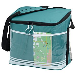 Additional Image 3 - a green bag with a black strap