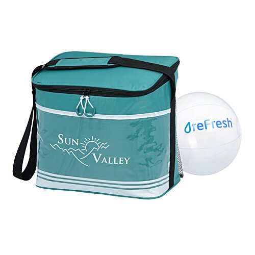 Additional Image 4 - a blue bag with a white ball