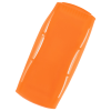 an orange rectangle object on a white background