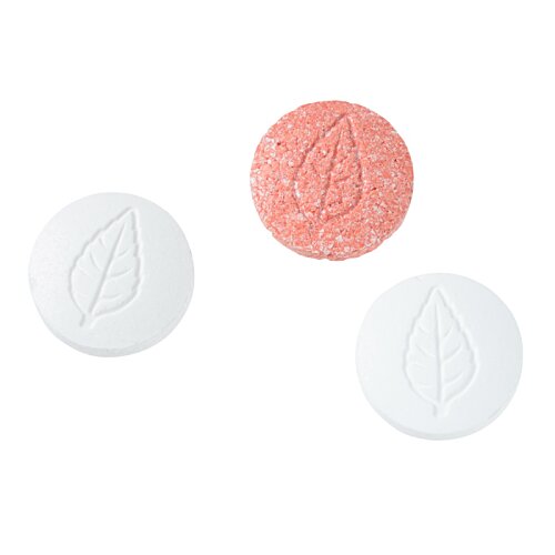 Additional Image 1 - a group of round white and pink objects