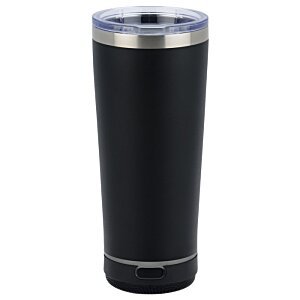 Additional Image 2 - a black and silver tumbler