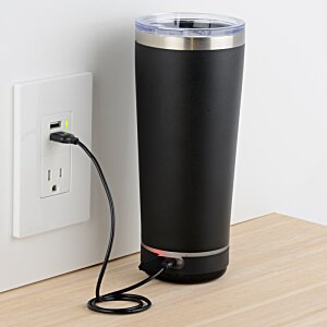 Additional Image 6 - a black and silver cup with a cord plugged into it