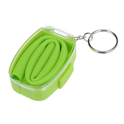 Silicone Straw in Phone Stand Case- Closeout Image 3 of 4