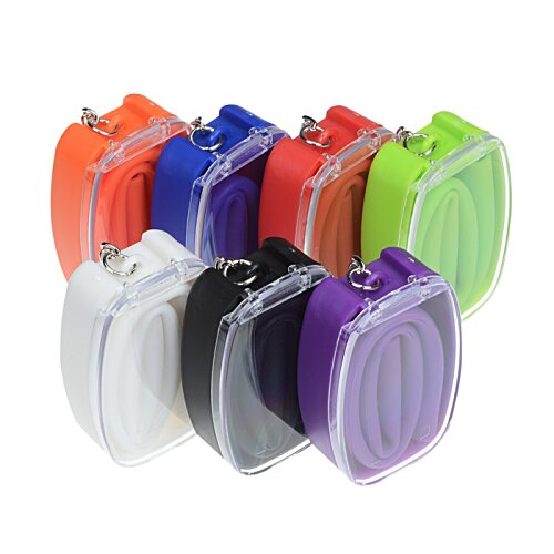 Silicone Straw in Phone Stand Case- Closeout Image 4 of 4