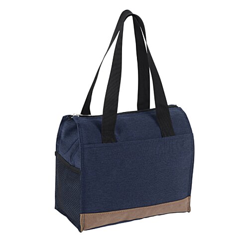 Additional Image 1 - a blue and brown bag
