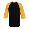 View Image 3 of 3 of Alstyle 3/4-Sleeve Raglan T-Shirt