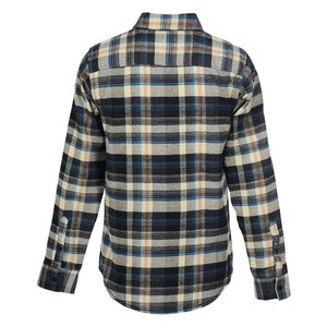 Additional Image 1 - a black and white plaid shirt