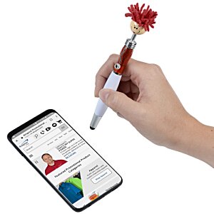 Additional Image 1 - a hand holding a pen and a cell phone