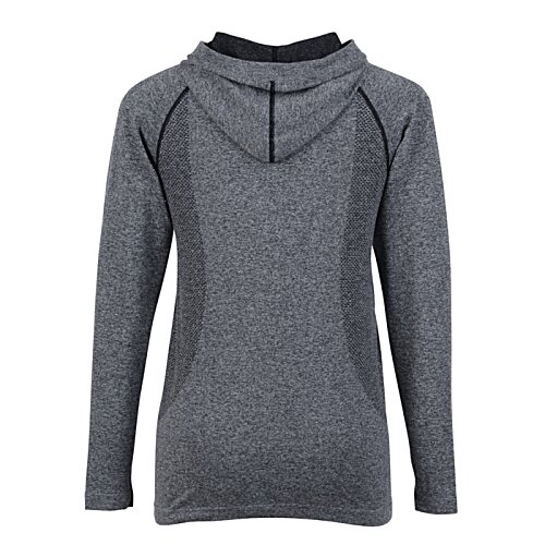 Additional Image 1 - a grey long sleeved shirt