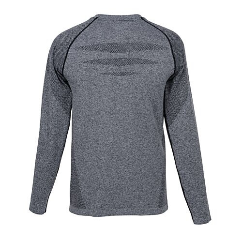 Additional Image 1 - a grey long sleeved shirt