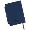 View Image 4 of 4 of Vienna Satin Touch Soft Cover Notebook with Pen - Debossed