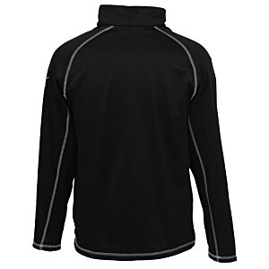 Additional Image 1 - a black jacket with white stripes